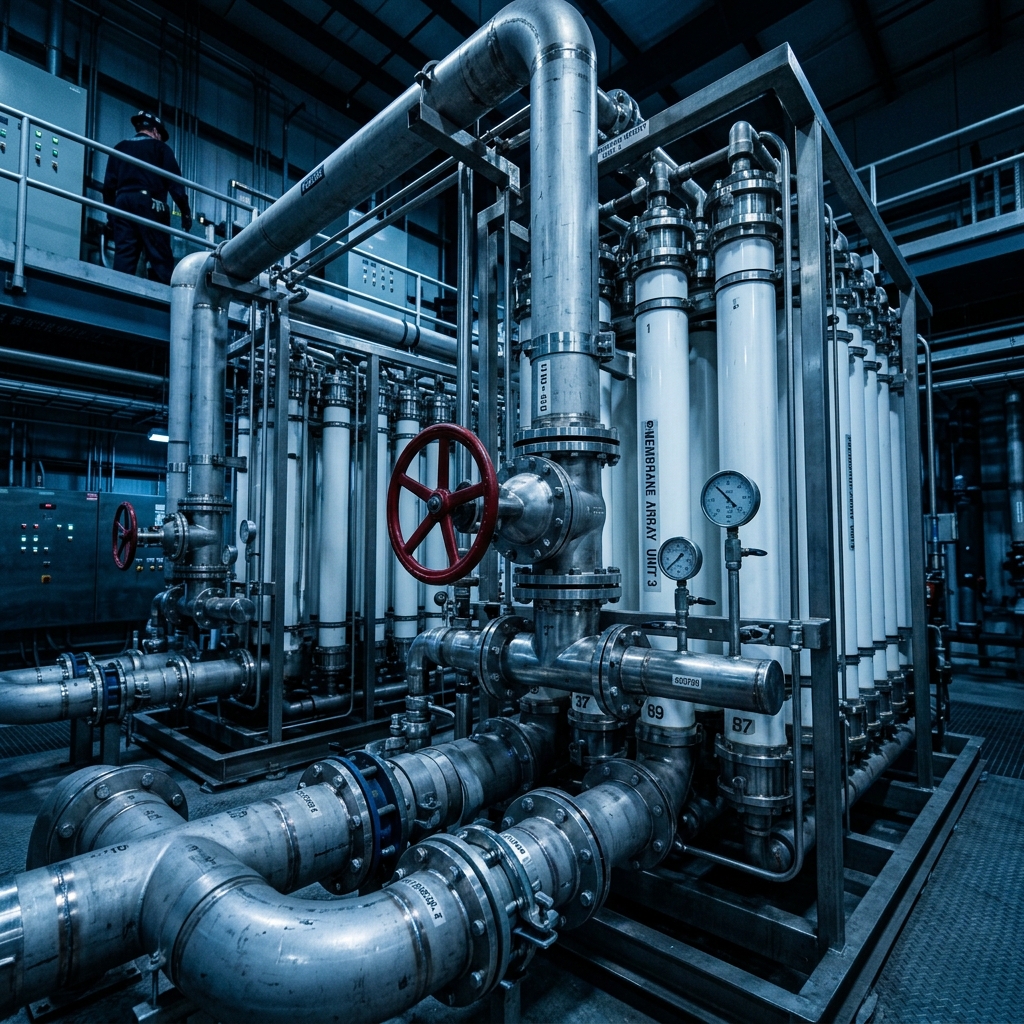 Промислова установка водопідготовки Tarlex Engineering